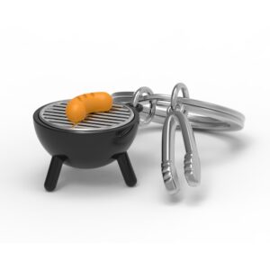 香腸BBQ鑰匙圈